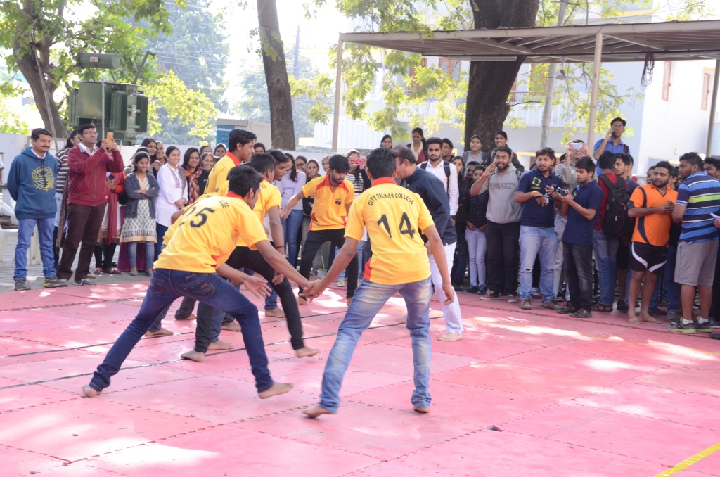 Kabaddi League Matches at City Premier College Nagpur